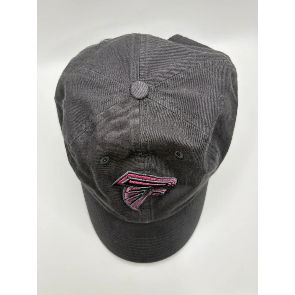 '47 Atlanta Falcons NFL Women's Adjustable Hat Cap Gray Pink